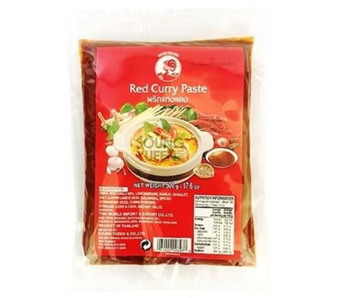 PASTE RED CURRY 500GM - Cock