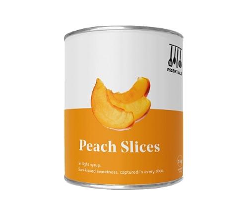 PEACH SLICES IN LIGHT SYRUP A10 - Essentials
