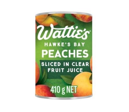PEACH SLICES IN JUICE 410G - Watties