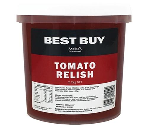 TOMATO RELISH 2.2KG - Best Buy