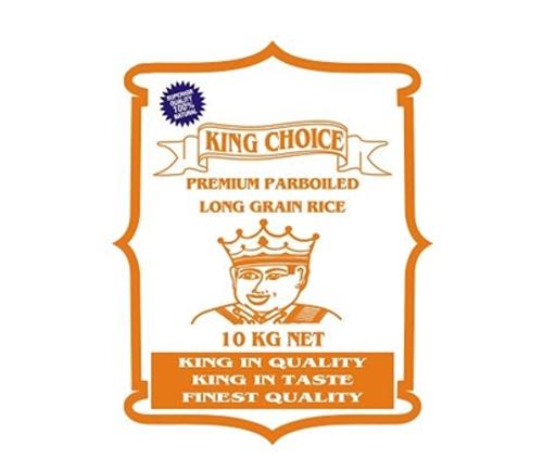 RICE PARBOILED LONG GRAIN 10KG - Kings
