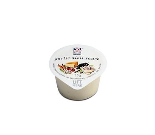 SAUCE AIOLI GARLIC PCU 30GM 100s - Frenchmaid