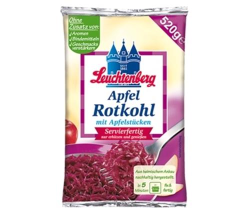 SAUERKRAUT RED CABBAGE 500GM - Leuchtenburg