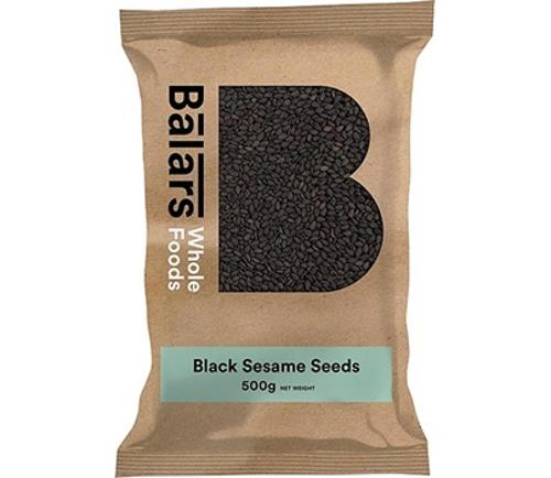 SESAME SEEDS BLACK 500GM - Balars