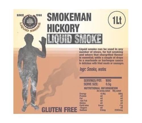 LIQUID SMOKE HICKORY 1LTR - Nelson Naturally