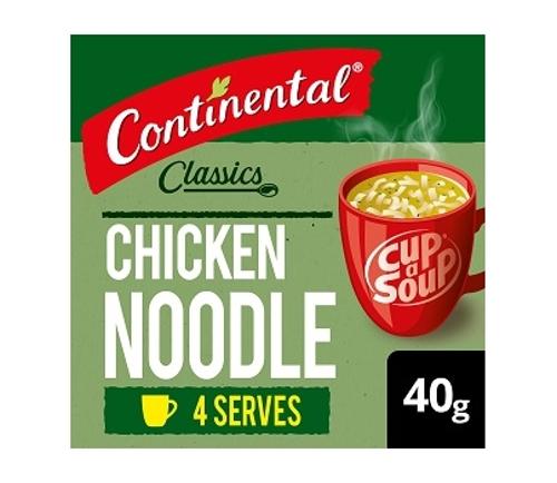 SOUP CHICKEN NOODLE 40GM 7s - Continental