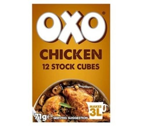 STOCK CHICKEN CUBES 71GM - Oxo