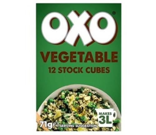 STOCK VEGE CUBES 71GM - Oxo