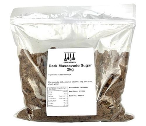 SUGAR DARK MUSCOVADO 2KG - Icelandic