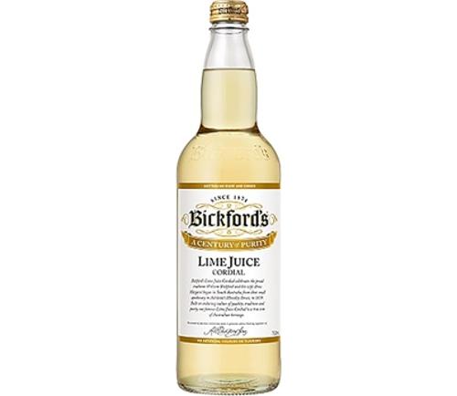 CORDIAL LIME 750ML - Bickford's