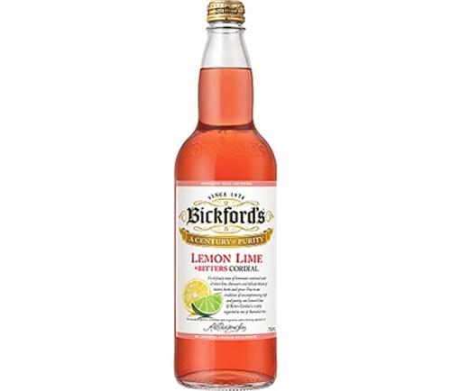 CORDIAL LEMON LIME BITTERS 750ML - Bickford's