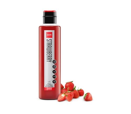 SYRUP FRUIT NATURAL STRAWBERRY 1L - Shott