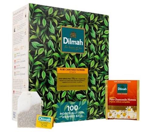 TEA BAGS CAMOMILE ENVELOPE 100s - Dilmah