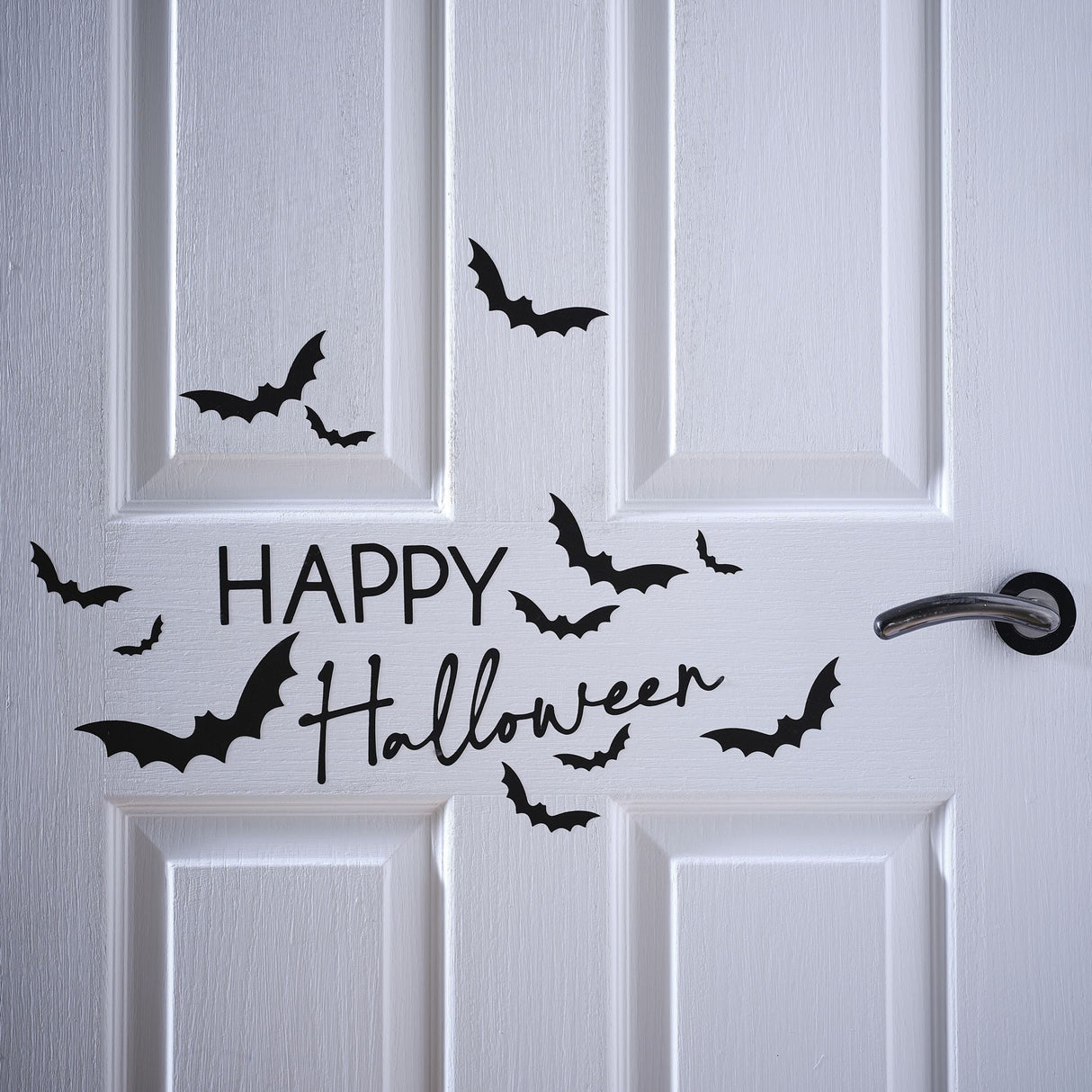 Door Sticker Decoration - Pumpkin Spice Happy Halloween