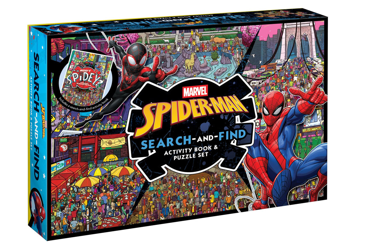 Spider-Man: Search-and-Find Activity Book and Puzzle Set ISBN 9781761726231