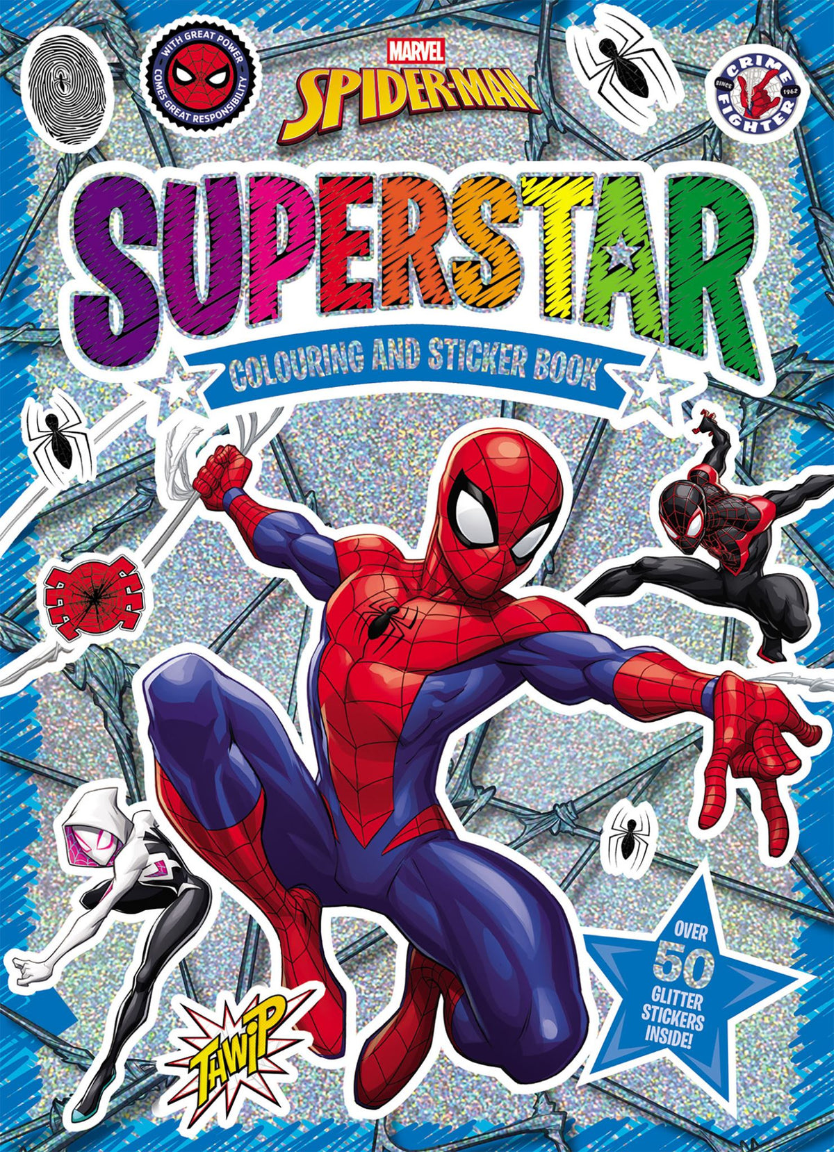 Spider-Man: Superstar Colouring and Sticker Book - Marvel