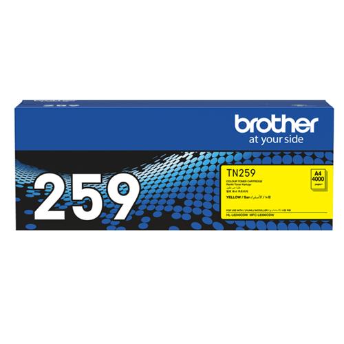 Brother TN259Y Extra High Yield Toner Yellow