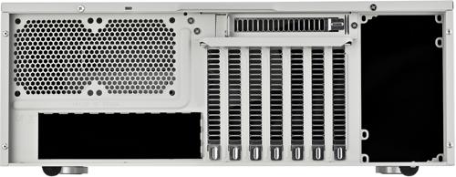 SilverStone FLP01W Retro-inspired HTPC ATX Case - White