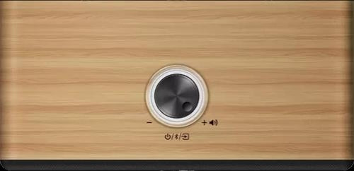 Genius SP-HF505BT Bluetooth Wooden Speaker