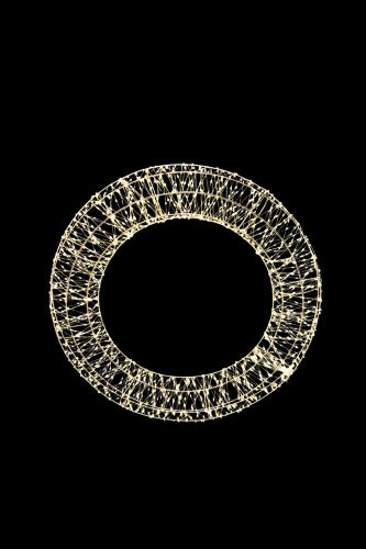 LED Wreath Ring with 500 LED (Set of 2)