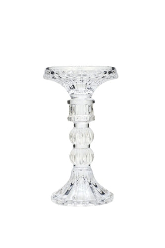 Moulded Pillar/Taper Candle Stand - Size 94D × 165mmH
(Set of 6)