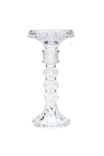 Moulded Pillar/Taper Candle Stand - Size 94D × 190mmH
(Set of 6)