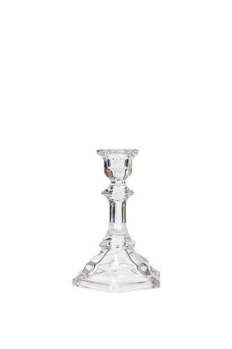 Moulded Glass Taper Candle Stick - Size 108D × 145mmH
(Set of 6)
