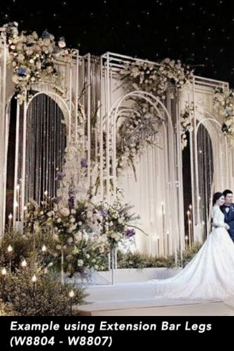 Bridal Arch Frame - White