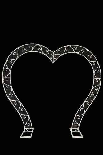 HEART ARCH - White