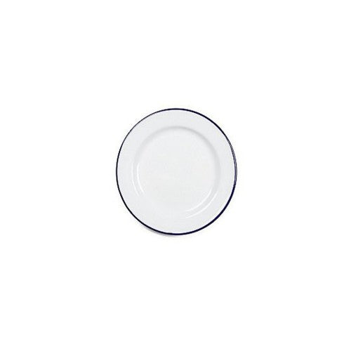 Dinner Plate Enamelware White 22cm