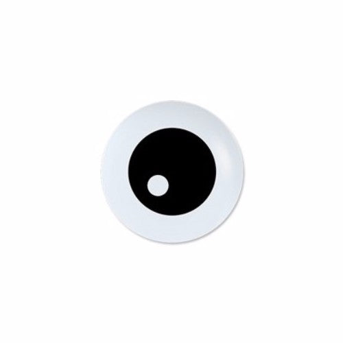 12cm Friendly Eyeball Black & White Latex Balloons - Pack of 12