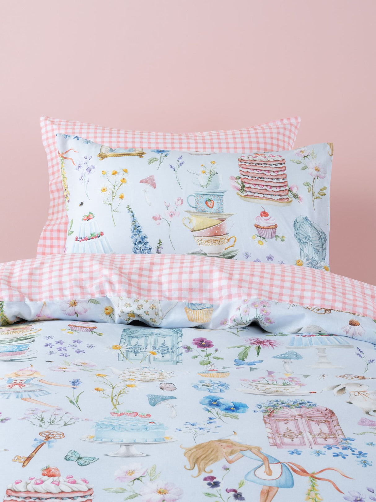 Single - Magic Meadow Duvet Cover Set by Squiggles