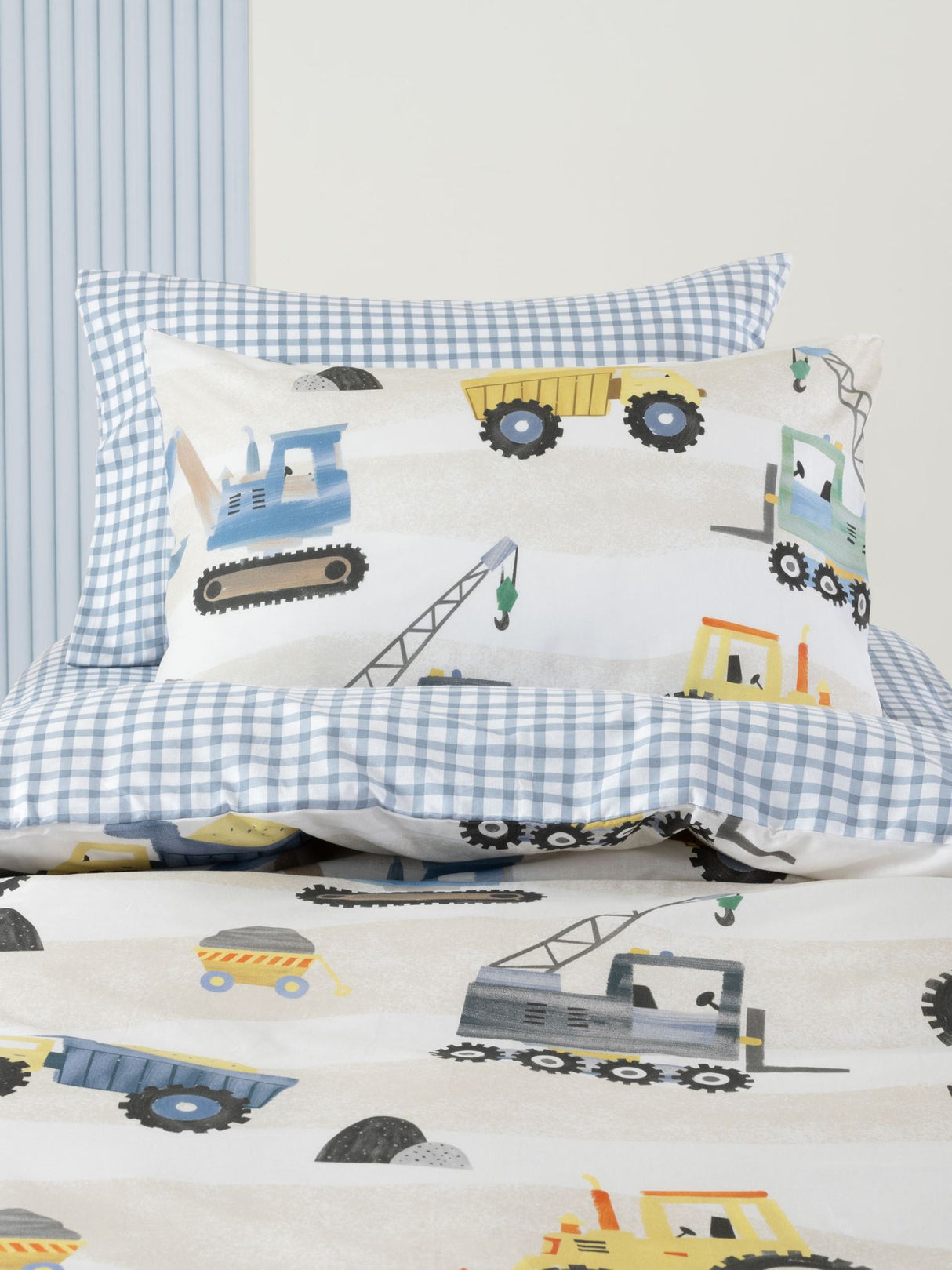 Double - Tool Time Duvet Cover Set by Squiggles