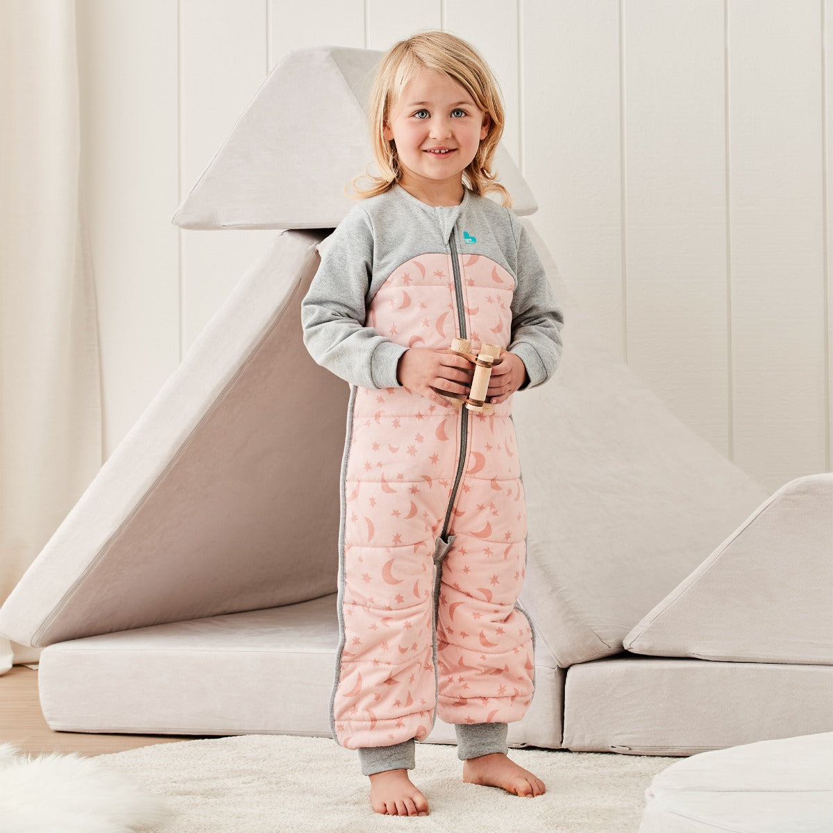 Love to DreamSleep Suit™ Warm 2.5 TOG - Moonlight Pink - 3Y