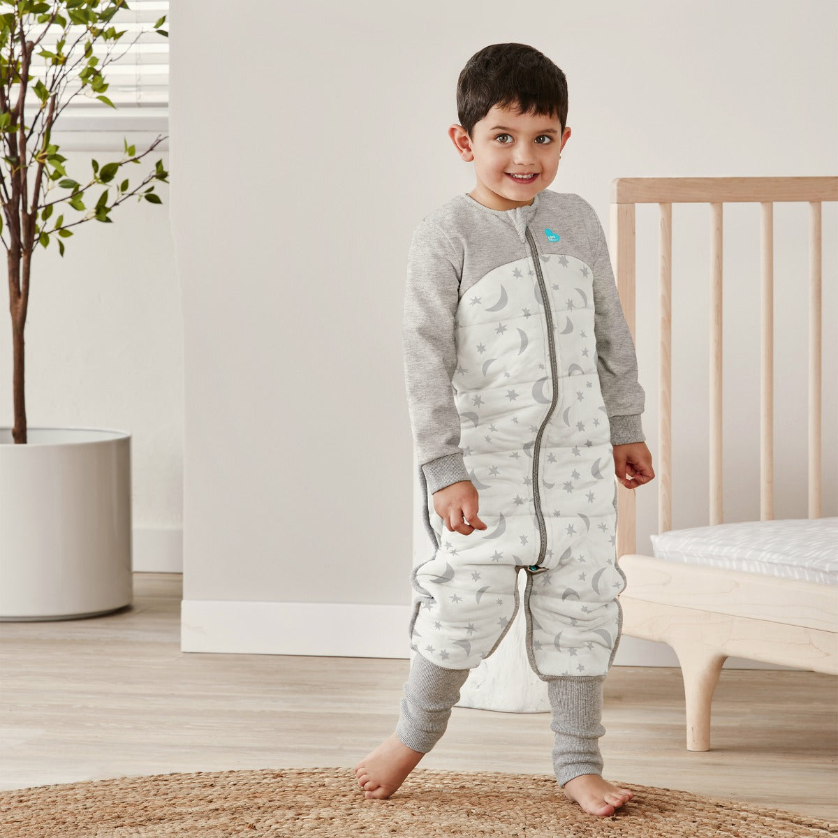 Love to DreamSleep Suit™ Warm 2.5 TOG - Moonlight White - 24-36 month
