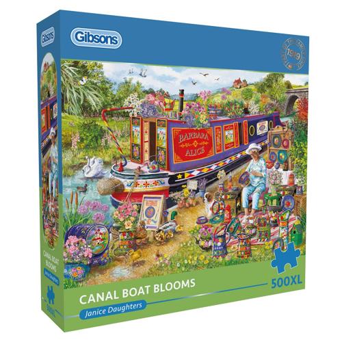 Gibsons: Canal Boat Blooms (500XL)