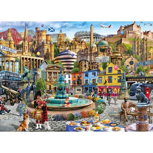 Gibsons: A Day Out In Edinburgh (1000pc)