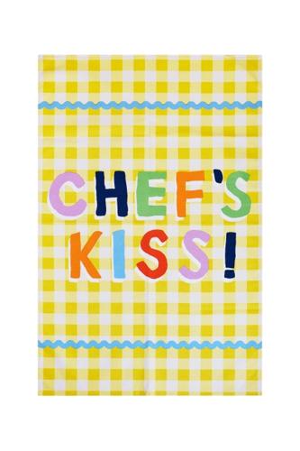 Yes Chef Kiss Cotton Tea Towel 48 x 74cm – Ulster Weavers