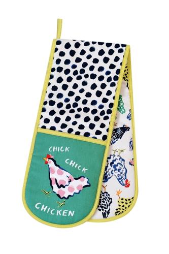 Chick Chicken Double Oven Glove 18 x 88cm – Ulster Weavers
