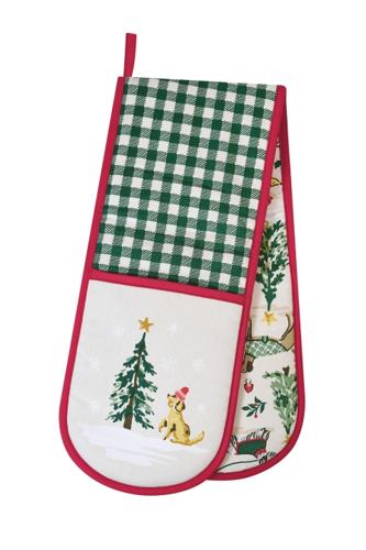 Winter Walkies Double Oven Glove 18 x 88cm – Ulster Weavers