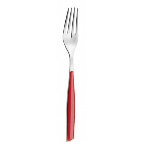 Glamour Red 18/10 Stainless Steel Table Fork – Bugatti