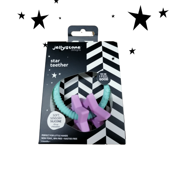 Star Teether - Soft Mint - Jellystone