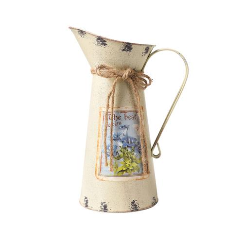 Tin Jug Large Cream