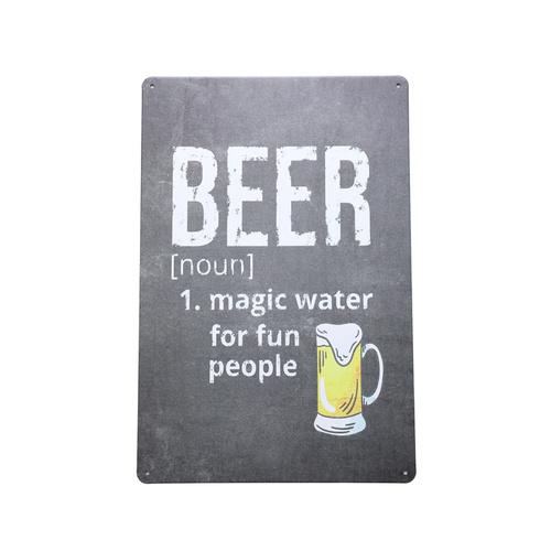 Art Tin Beer Magic