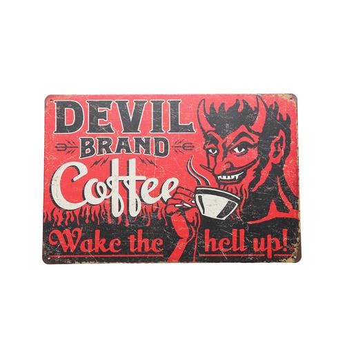 Art Tin Devil Coffee