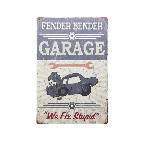 Art Tin Fender Bender