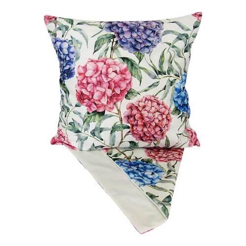 Cushion Cover - Hydrangeas on White