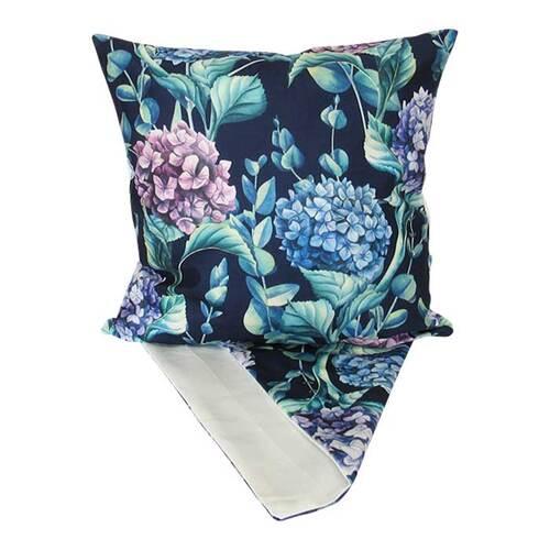 Cushion Cover - Hydrangeas in Blue