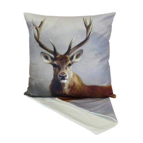 Cushion Cover - Stag in the Mist