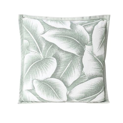 Cushion Cover - Tropical Leaves Green